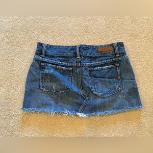 Abercrombie & Fitch Jean Skirt (Size 6)